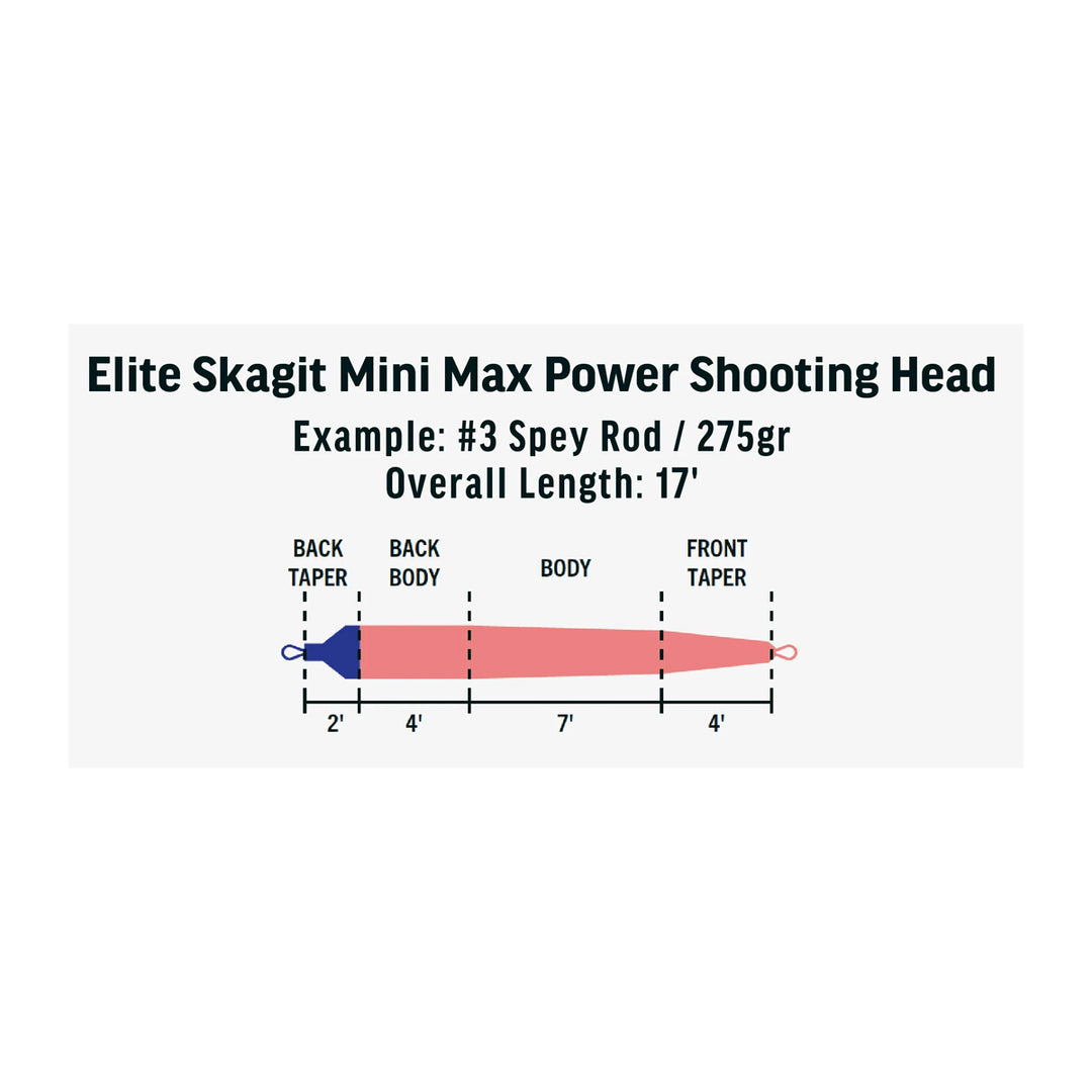 RIO Elite Skagit Mini Max Shooting Head