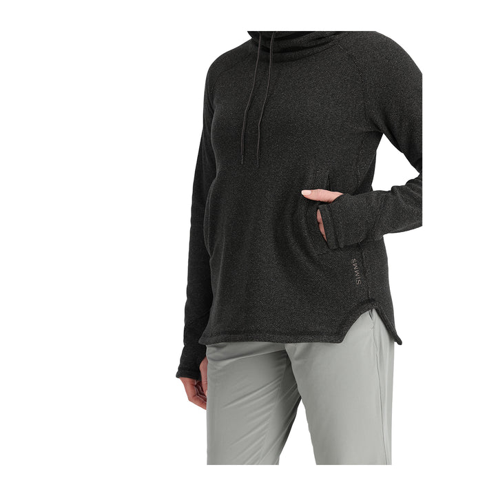 Simms Women's Rivershed Sweater Black Heather