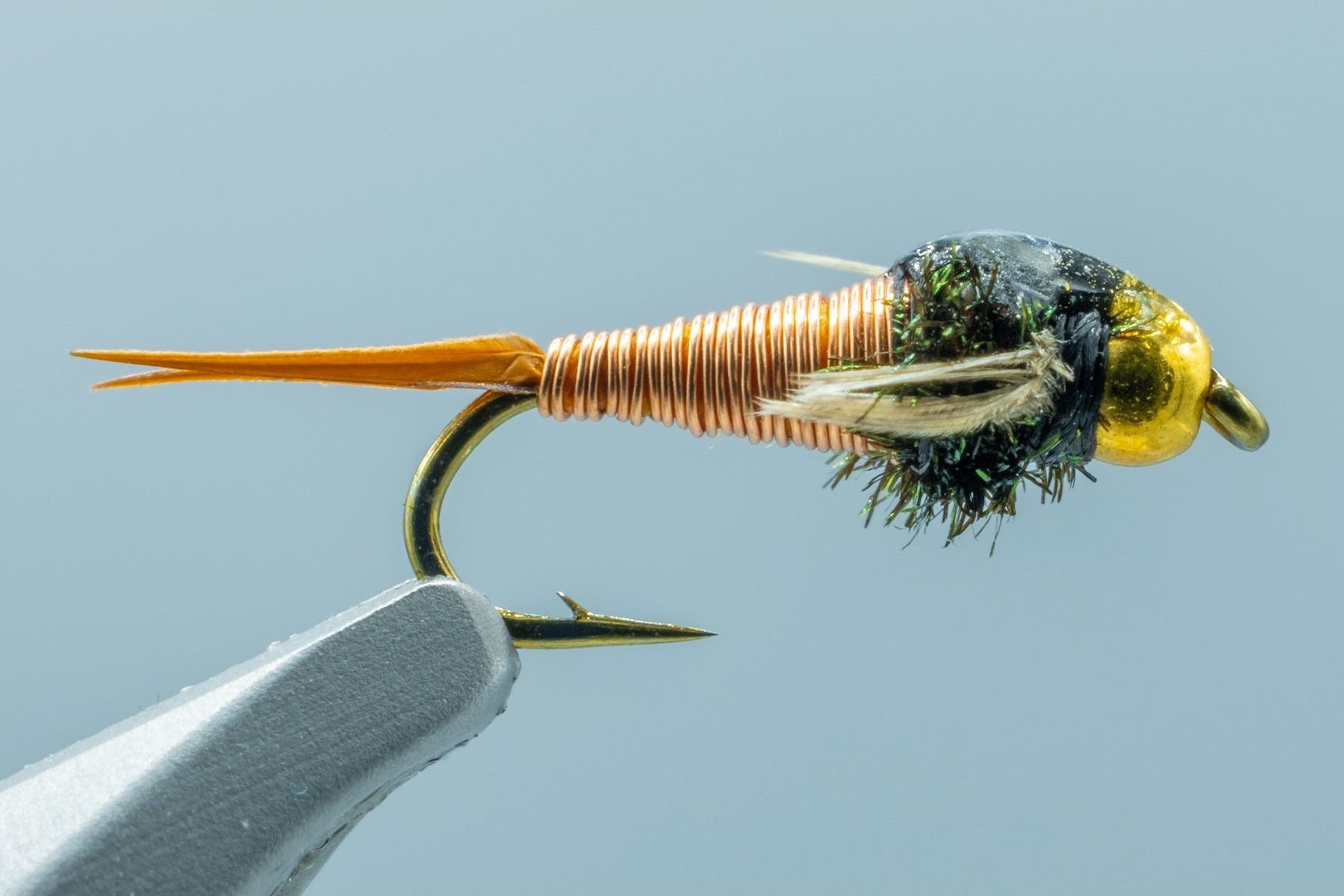 a copper fishing lure Red Baits "The Shank" Blade Bait Manufactured to excel in low Allcock Extra Heavy Spoon Copper