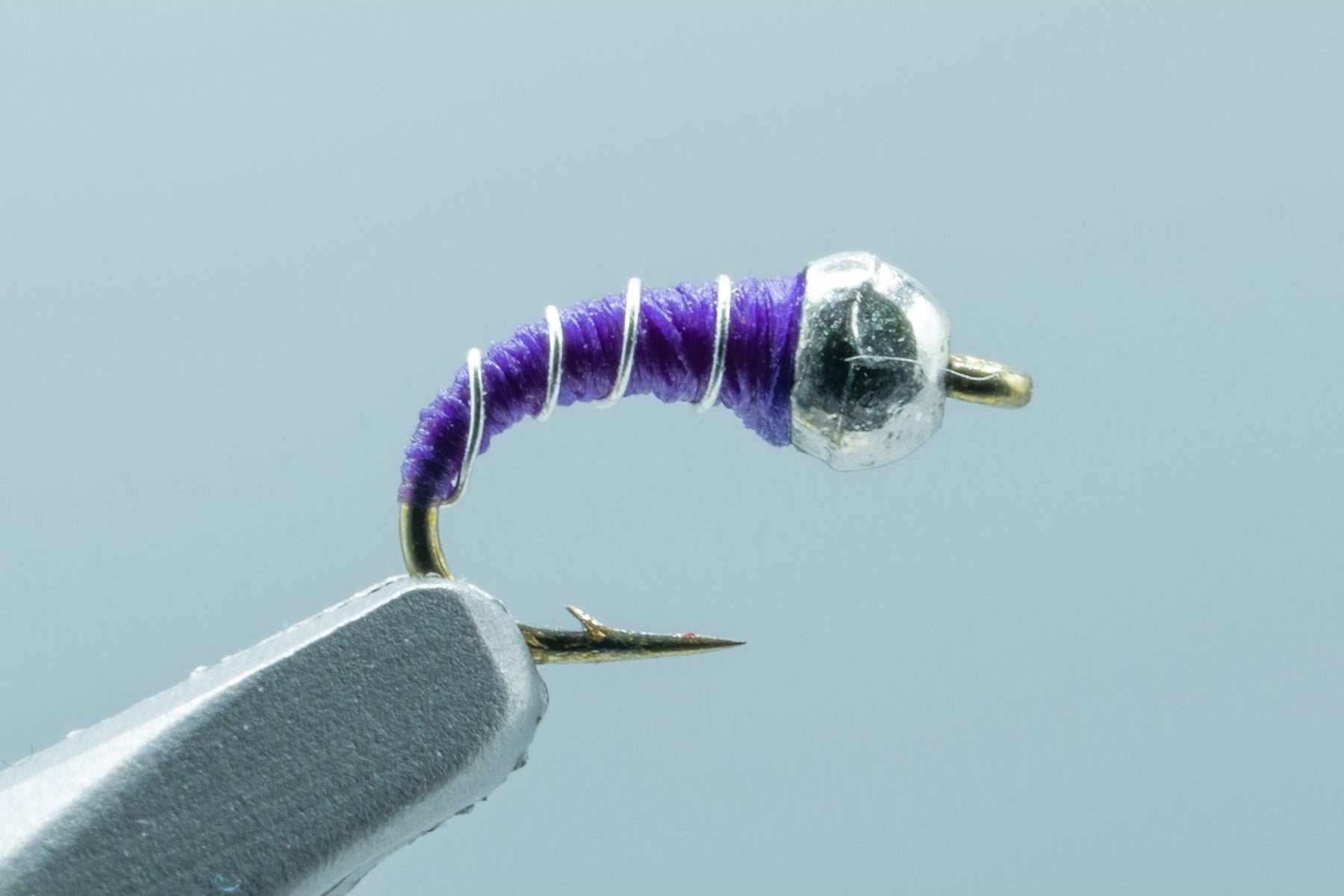 Tungsten Zebra Midge Purple Madison River Fishing Company