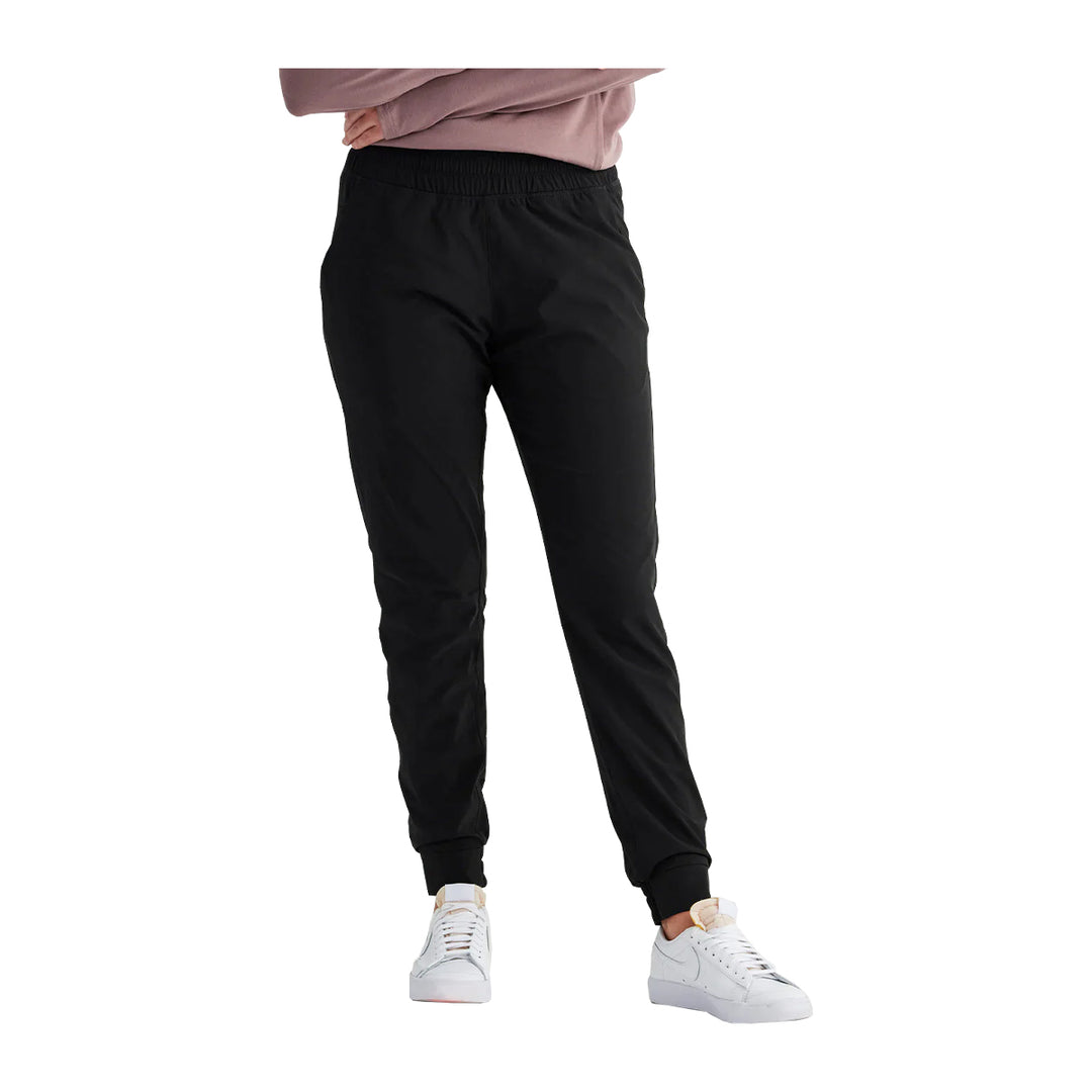 Free Fly Womens Pull-On Breeze Jogger Black