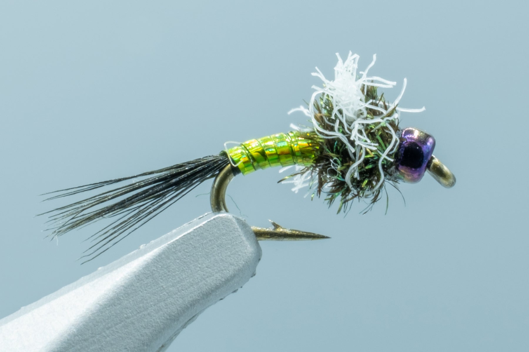 Light Green Machine Crystal #18 - 1 Doz. – Madison River Fishing