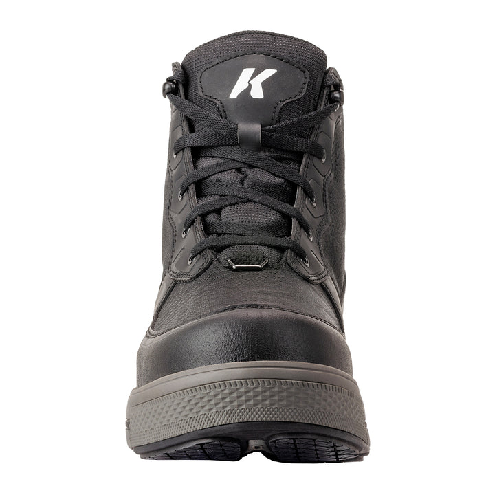 Korkers Stealth Sneaker Boot w/ Fixed Kling-On Rock Soles Black
