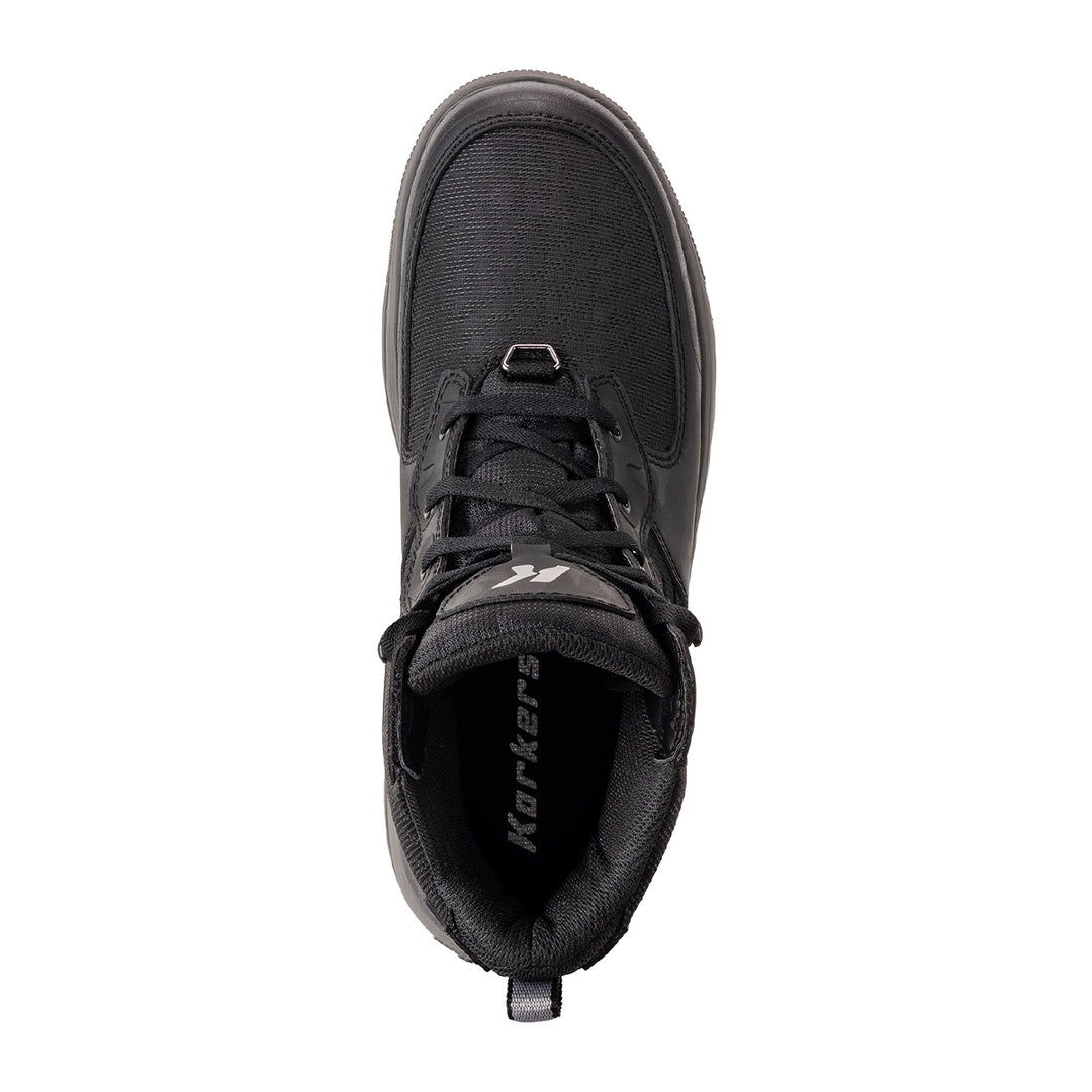 Korkers Stealth Sneaker Boot w/ Fixed Kling-On Rock Soles Black
