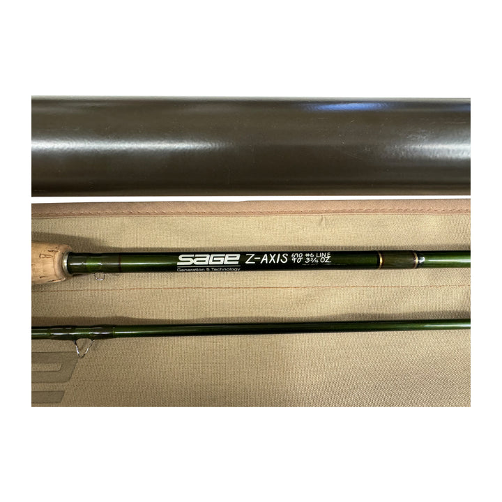 USED SAGE Z-Axis Fly Rod 6WT - 9'0" - 2pc