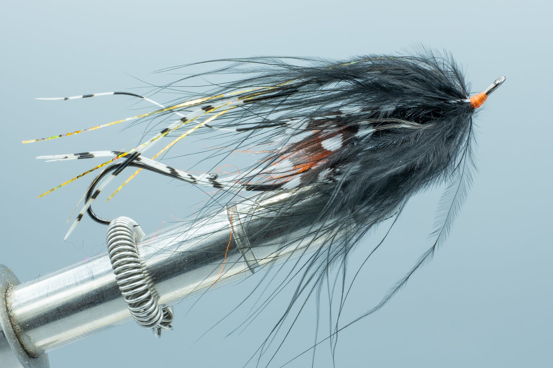 Hoh Bo Spey Black Orange Butt Madison River Fishing Company hoh-bo-spey-black-orange-butt-madison-river-fishing-company