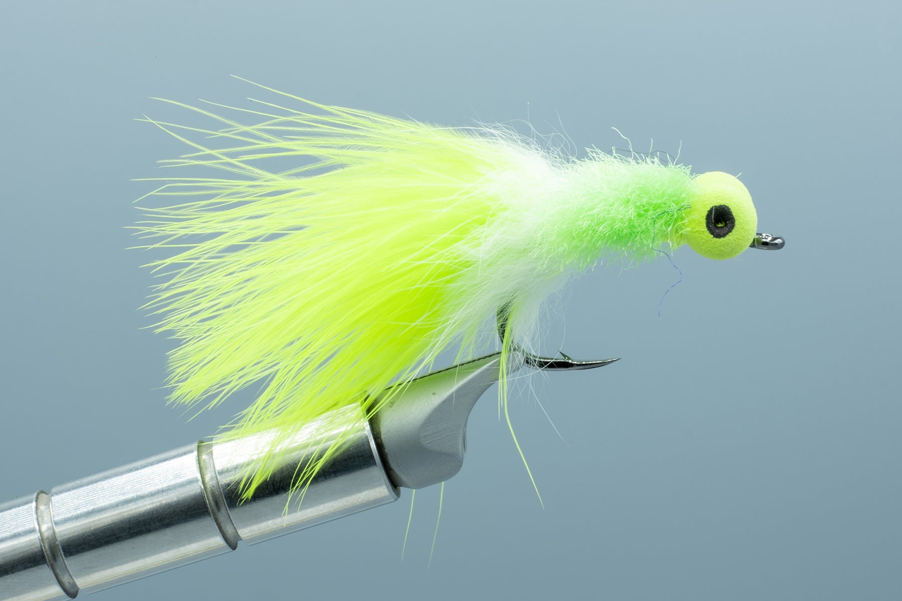 booby fishing lure Umpqua Sexton's - Chartreuse/White (3-Pack) flash is the ticket. Mega Booby Chartreuse Fly
