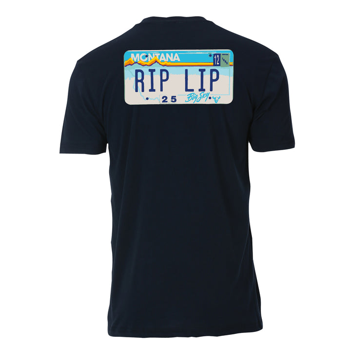 MTS Logo RIP LIP Plates Sueded S/S T-Shirt