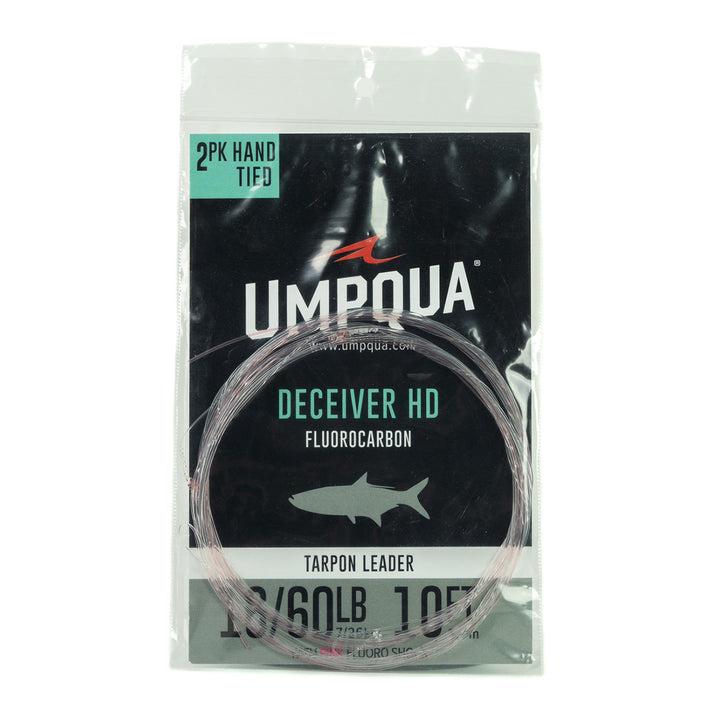 Umpqua Deceiver HD Tarpon Fluoro Leader w/  Pink Shock Tippet - 10'
