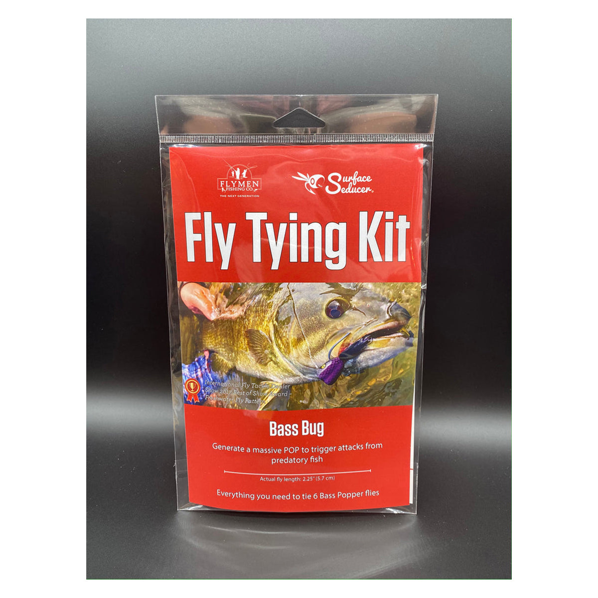 FlyMen Fly Tying Kit Bass Popper – Madison River Fishing Company