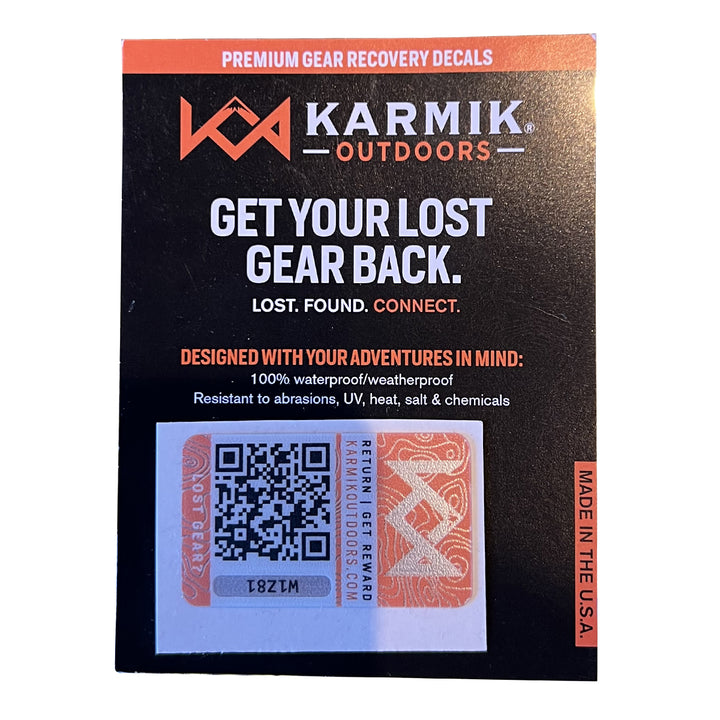 Karmik QR Code Decal Single