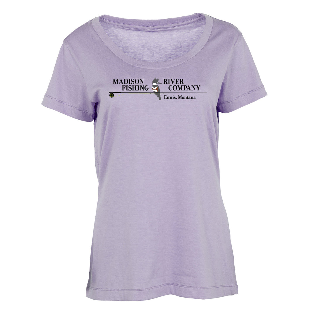 MRFC Logo Womens Esssential S/S Scoop Neck T-Shirt Paste Lilac