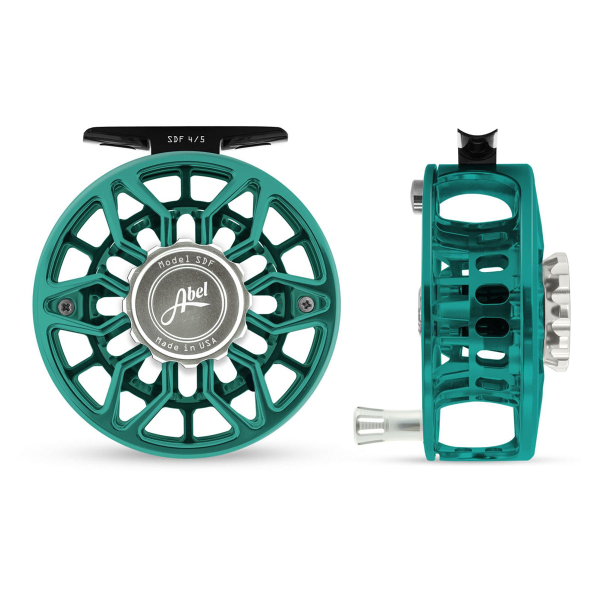 abel saltwater fly reels 4.5 SDF Reel Ported 4/5 Teal, Platinum Drag Knob with Platinum Handle – Madison River Fishing Company Shimano Spheros SW Inshore weight and performance Model:BV2-500 titanium