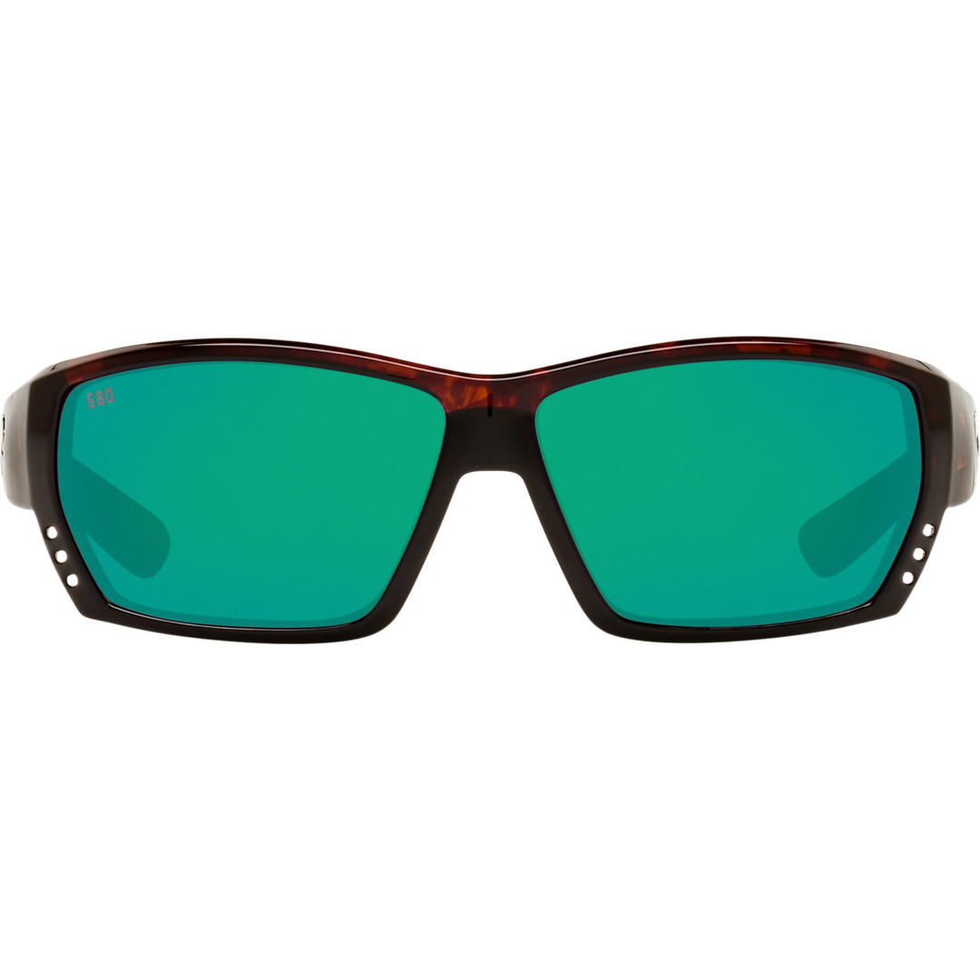Costa Tuna Alley Sunglasses Green Mirror Tortoise 580P C-Mate