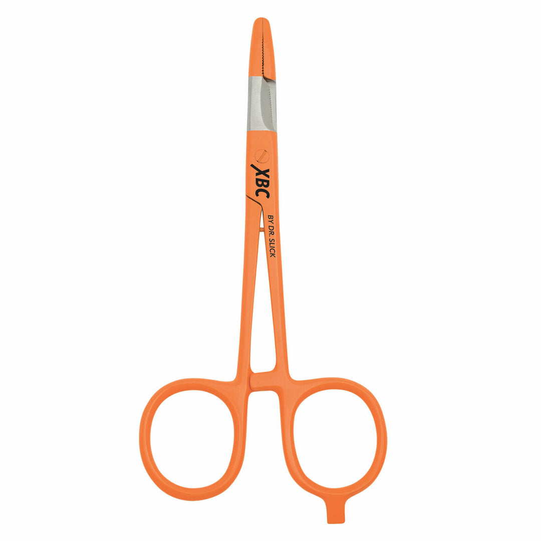 Dr. Slick XBC Scissor Clamp, 5", Orange, Straight