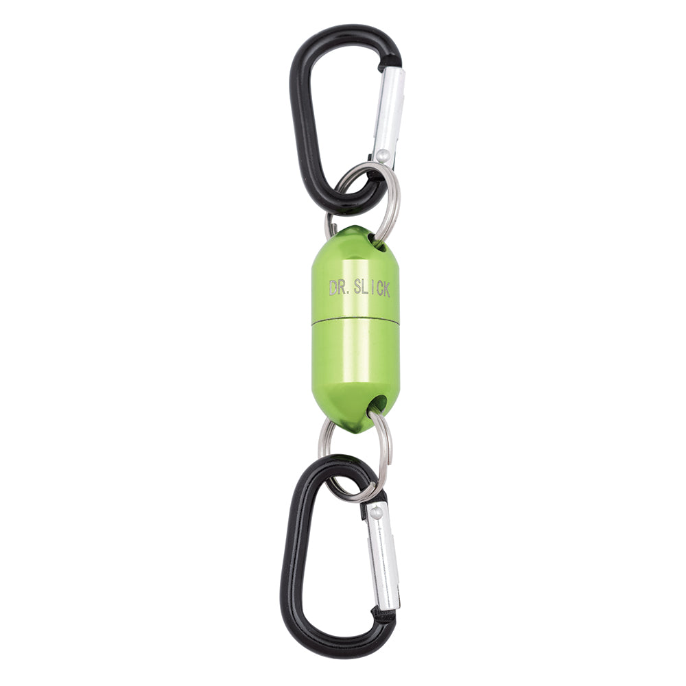 Dr. Slick Magnetic Tool Keeper, Green, w/ Carabiners