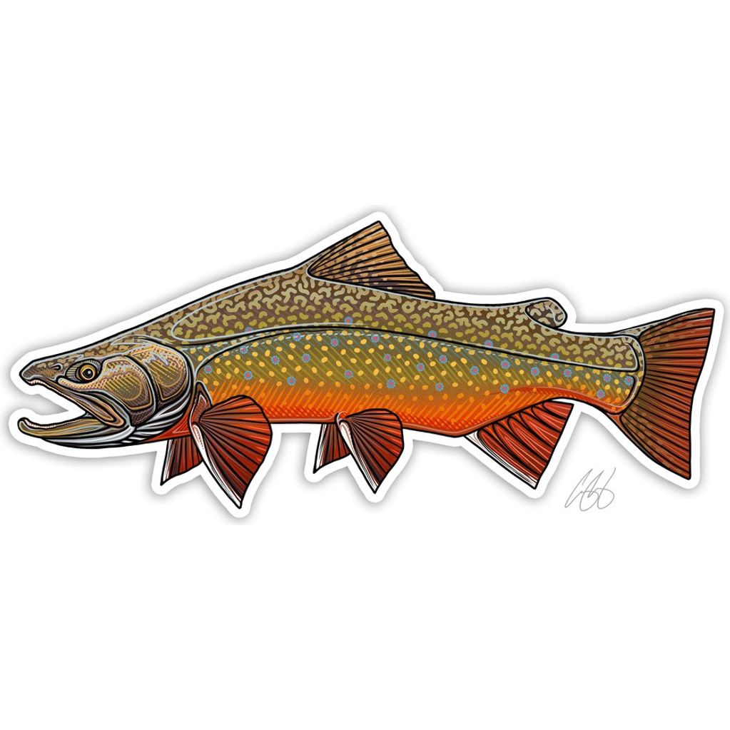 Brook Trout Sticker Madison River Fishing Company