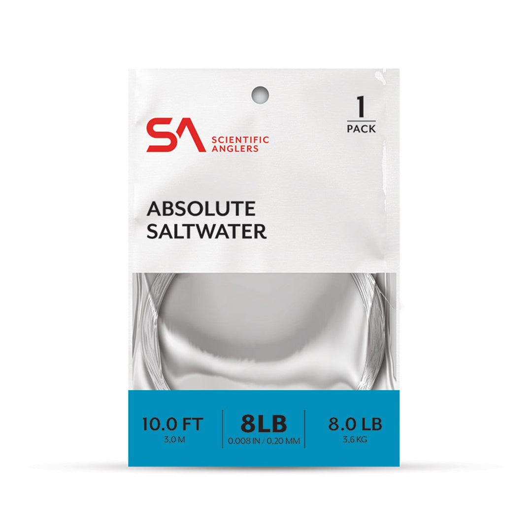 Scientific Anglers Absolute Saltwater Leader 10' Single