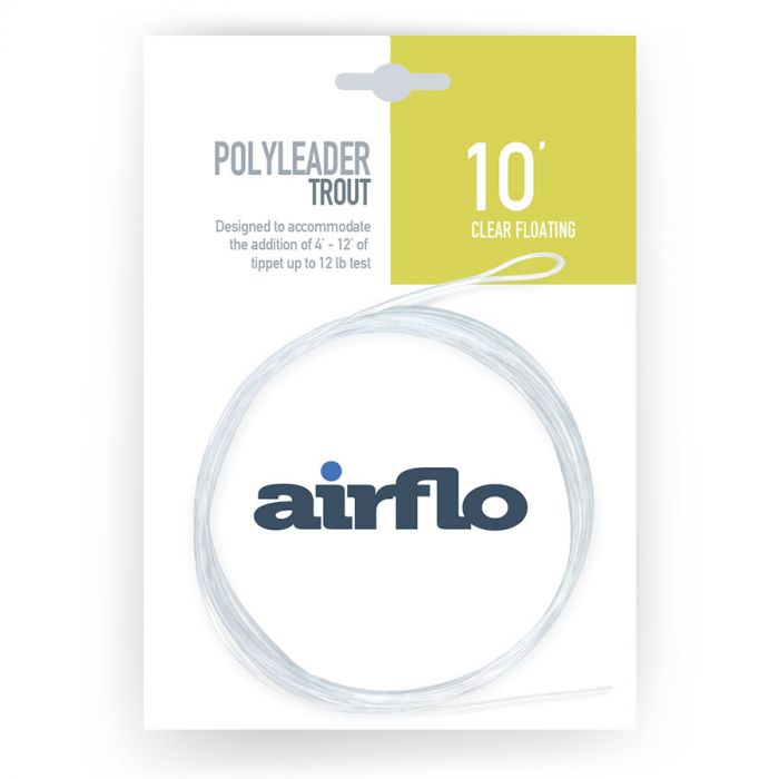 AirFlo Standard Trout Polyleader 10' -12lb
