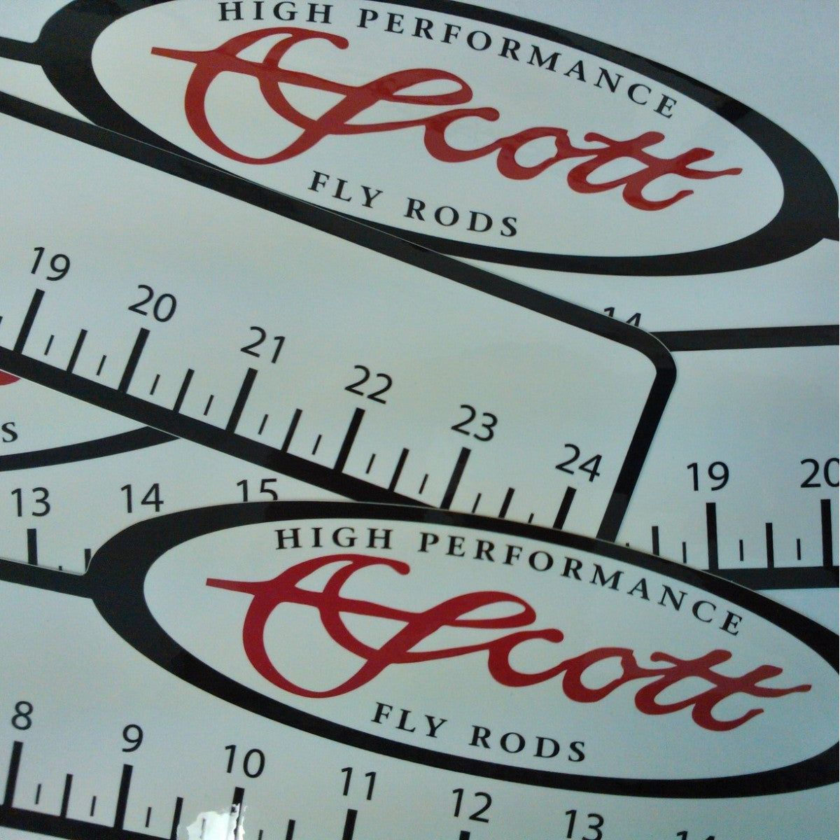 Scott 24 Inch Ruler Sticker – Madison River Fishing Company