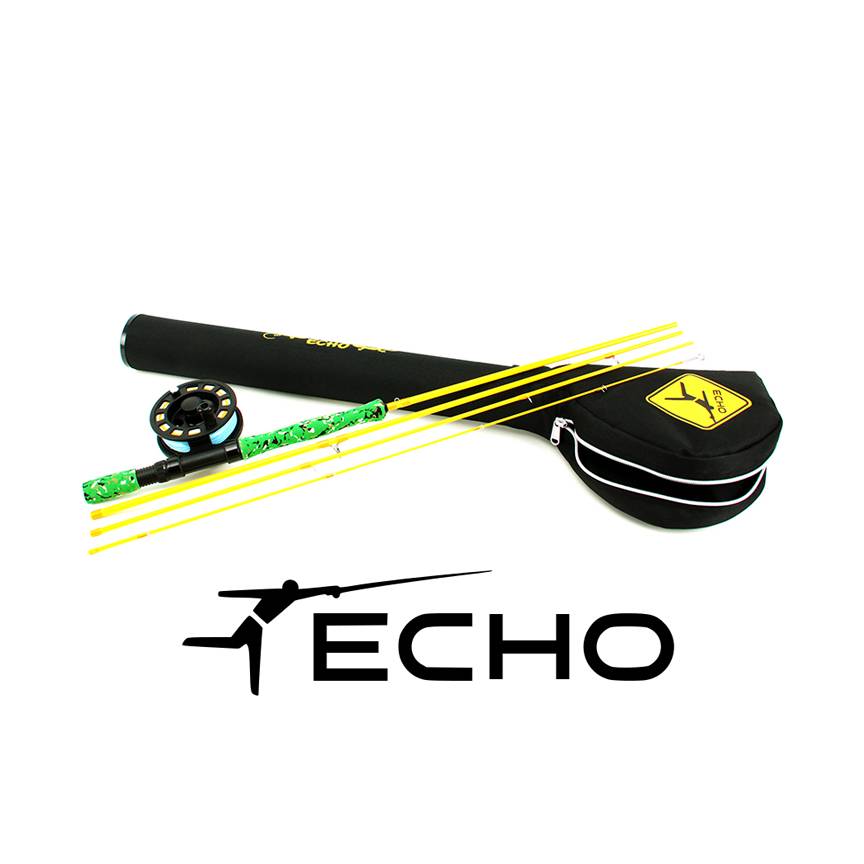 child fly fishing rod Echo Gecko Kit #4/5 Rod, Reel and Case – Madison River Fishing Company