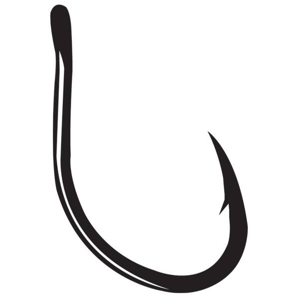 Hameçons Gamakatsu SC17 Tarpon Noir - Taille 1/0, Lot De 12 - Neufs