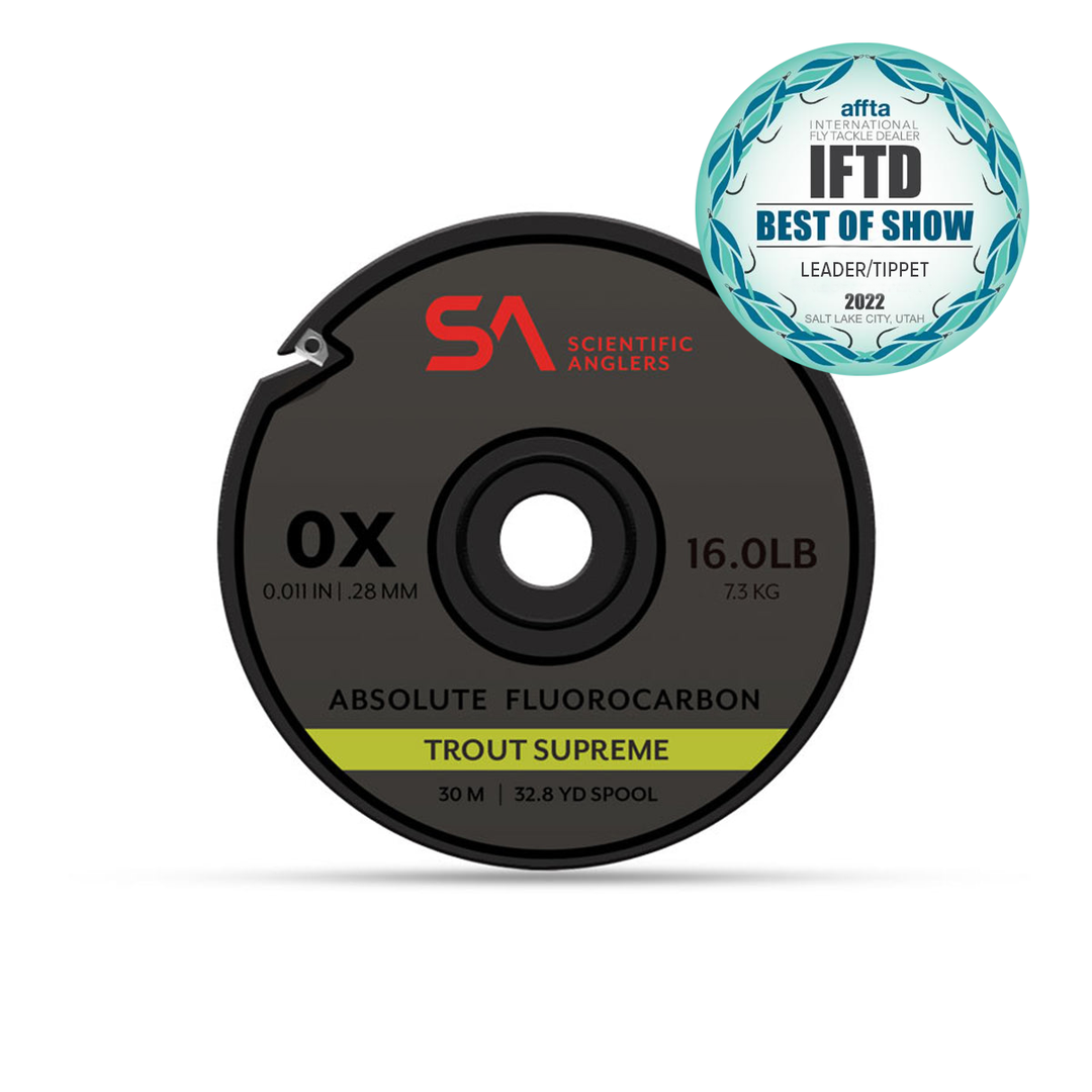 Scientific Anglers Absolute Fluorocarbon Trout Supreme Tippet 30M