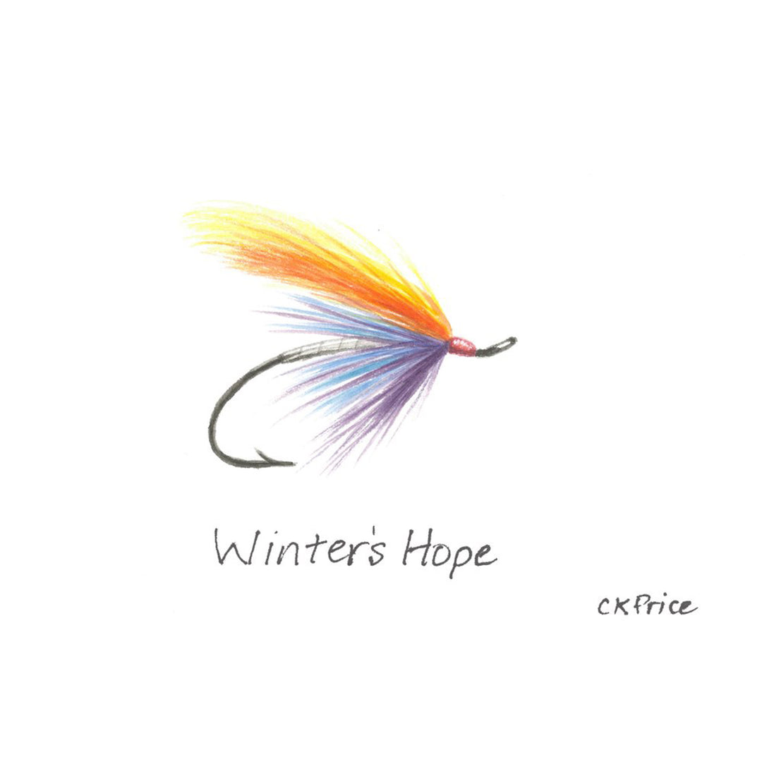 Caroline Price Art Winter's Hope 10 Pack w/Envelopes