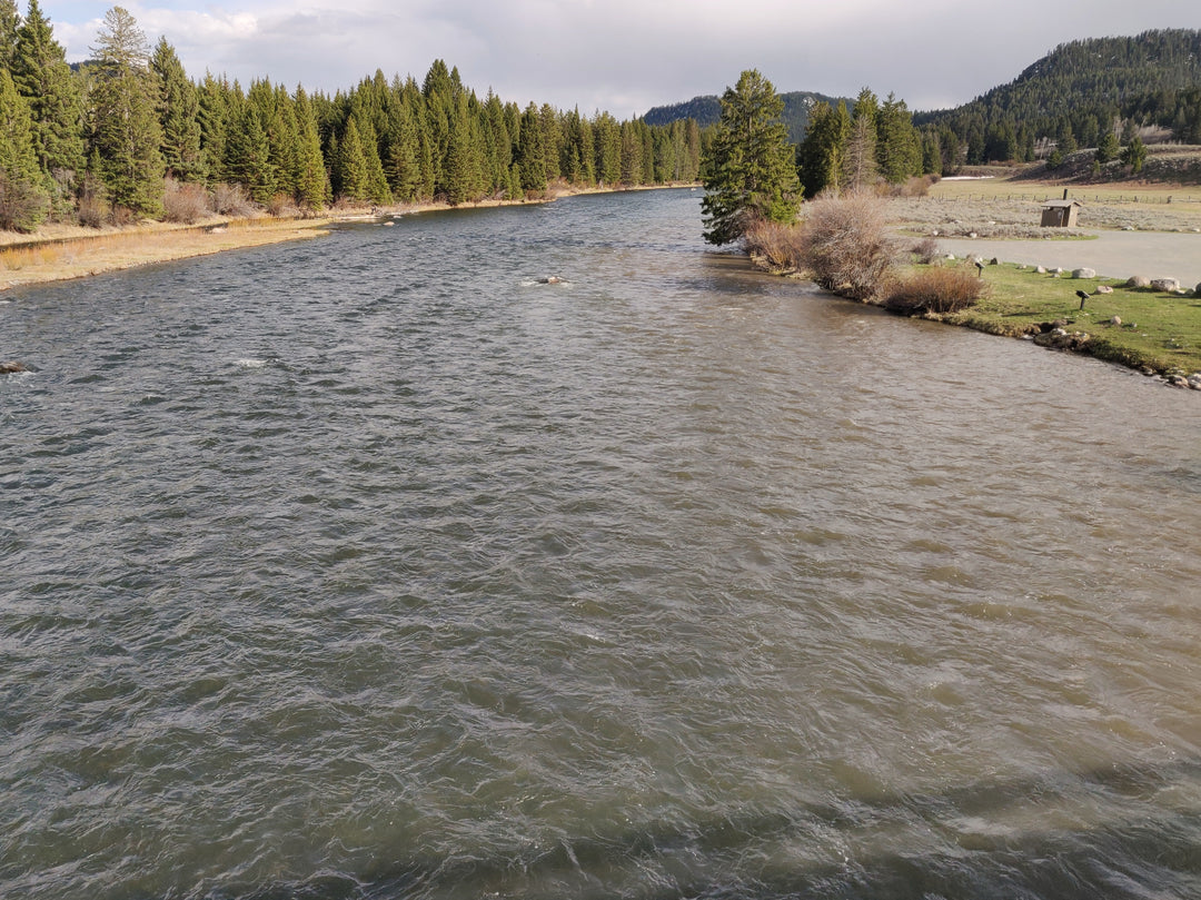 First Push of Brown Water - Madison River Fishing Company