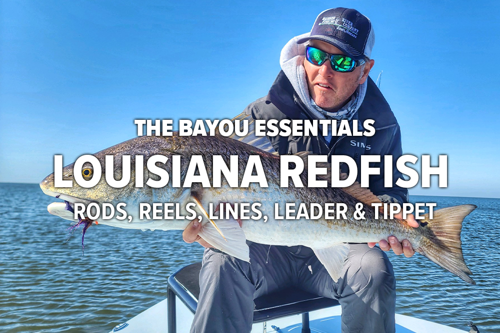 Fly Fishing the Louisiana Bayou for Bull Redfish