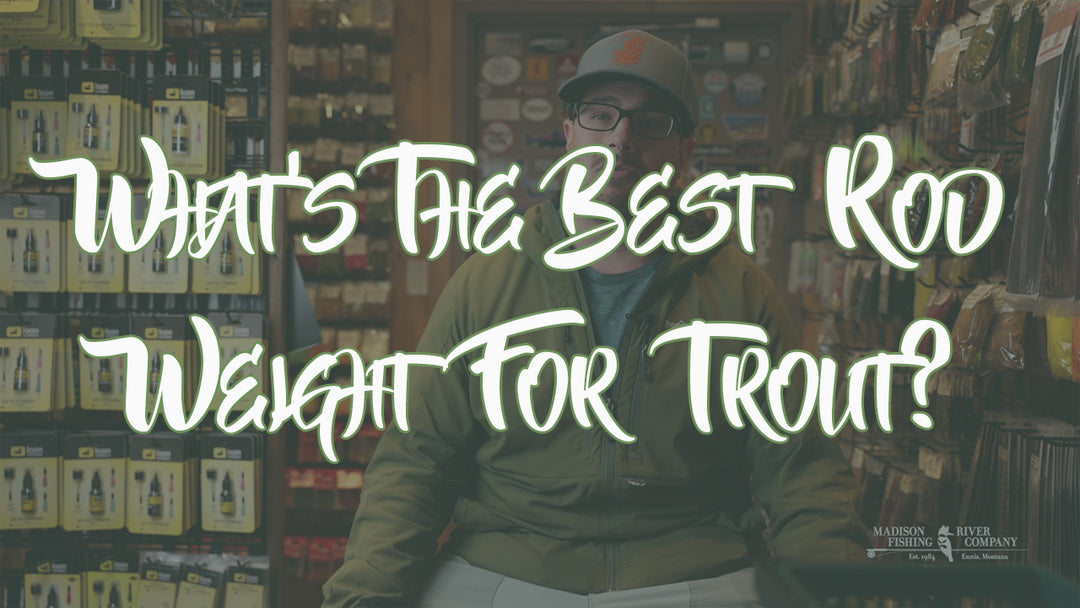 What's The Best Rod Weight For Trout Fishing? - Madison River Fishing Company