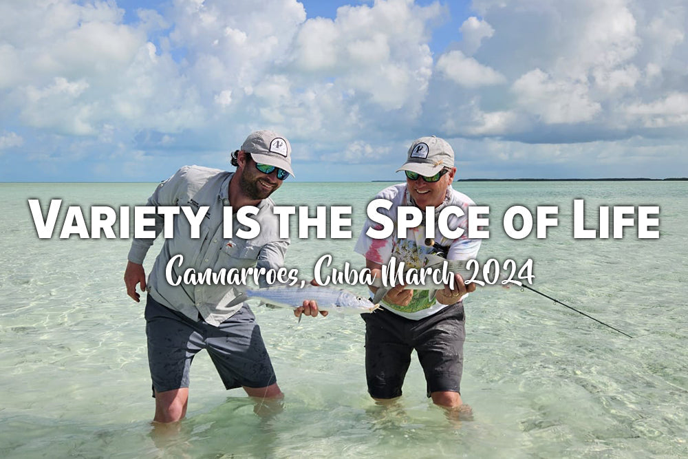 Variety Is the Spice of Life - Cannarroes, Cuba March 2024 - Madison River Fishing Company