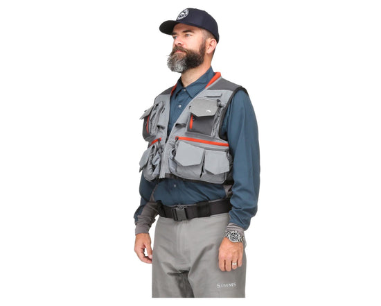 Simms Guide Vest Steel - Madison River Fishing Company