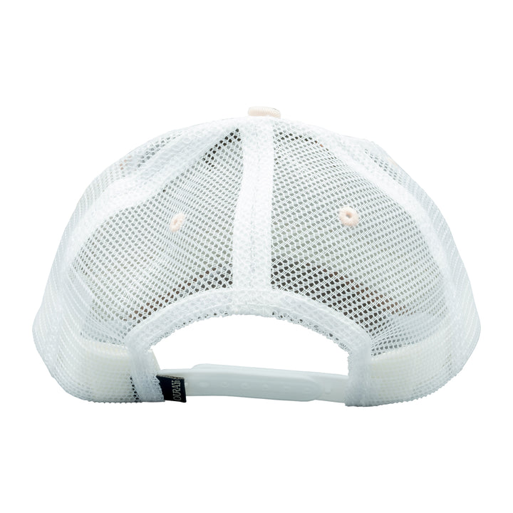 MRFC Logo Sideline Trucker Blush/White - Madison River Fishing Company