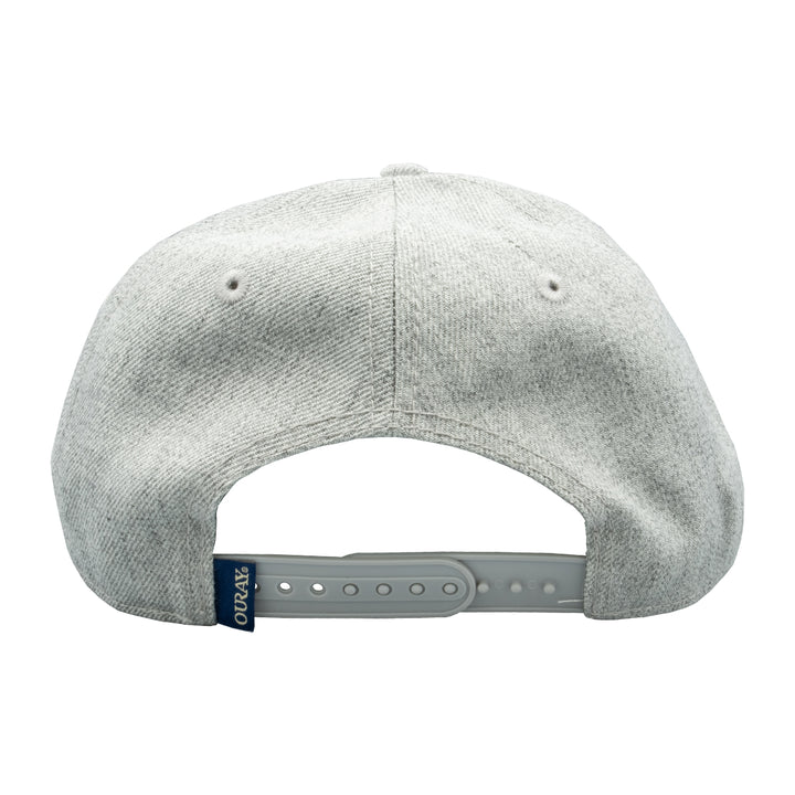 MTS Logo Mile High 5280 Grey Heather/Electric Blue - Madison River Fishing Company