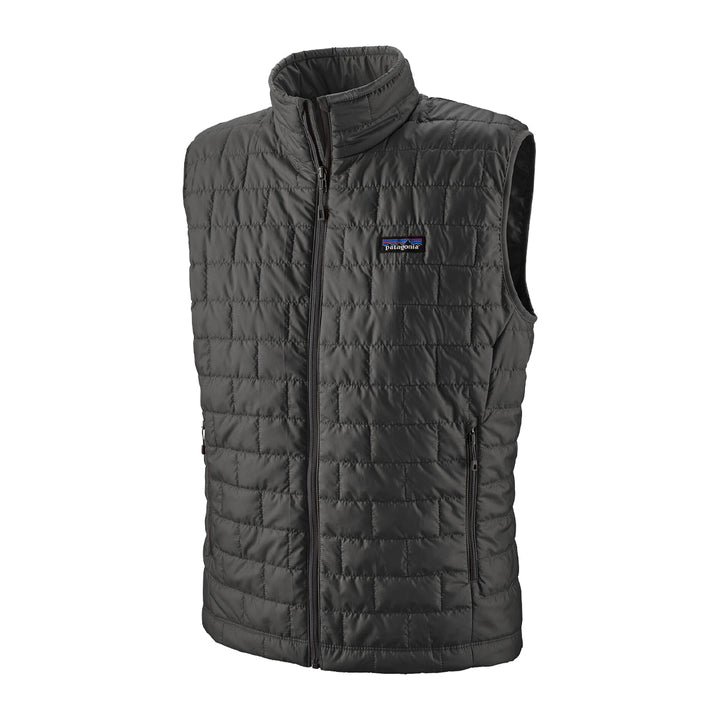 Patagonia Mens Nano Puff Vest Forge Grey - Madison River Fishing Company