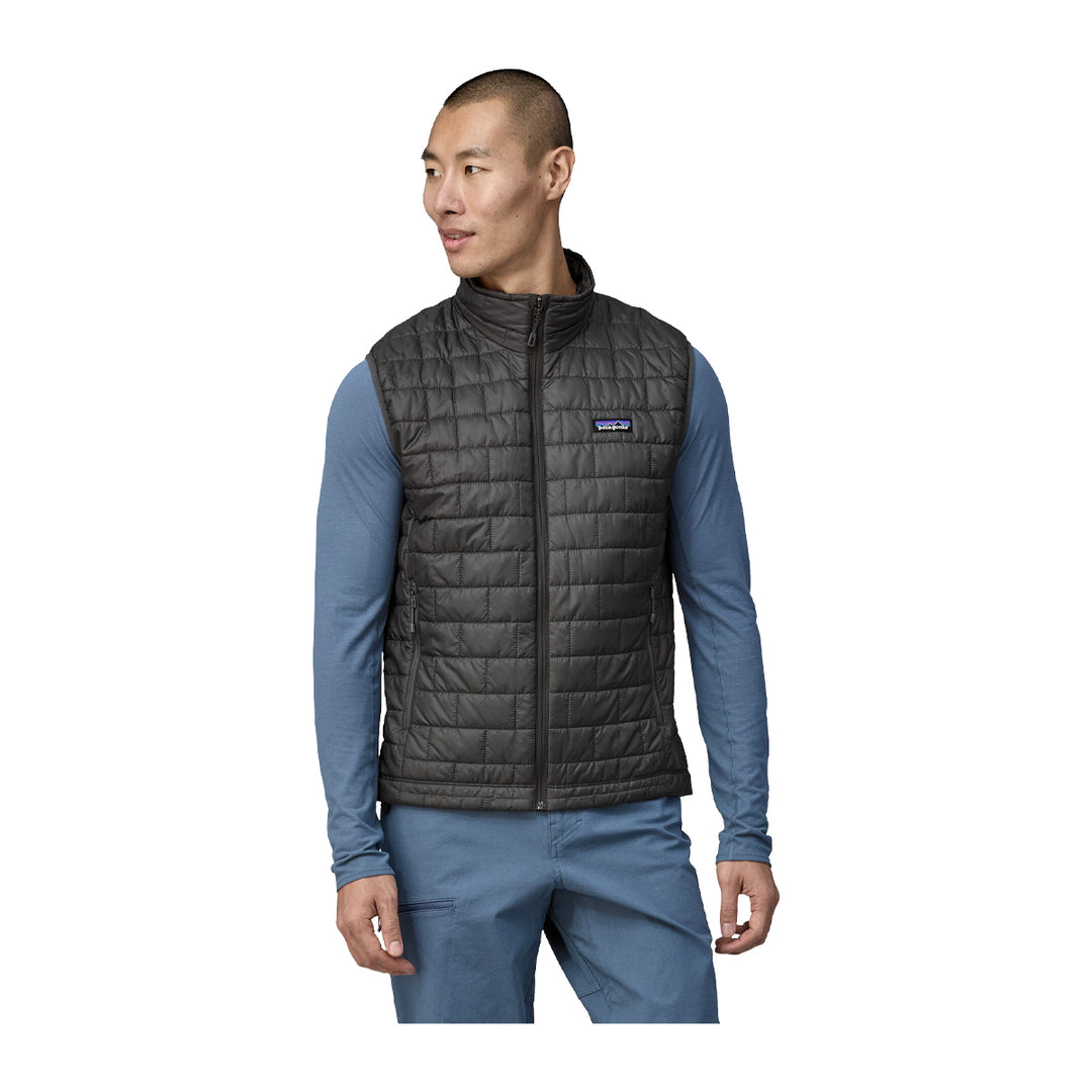 Patagonia Mens Nano Puff Vest Forge Grey - Madison River Fishing Company