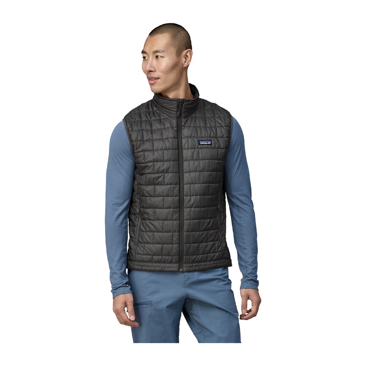 Patagonia Mens Nano Puff Vest Forge Grey - Madison River Fishing Company