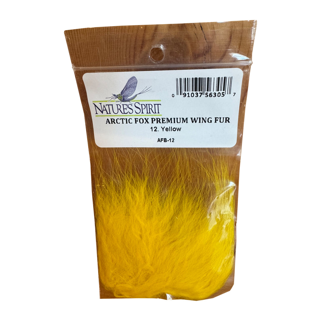 Arctic Fox Premium Wing Fur
