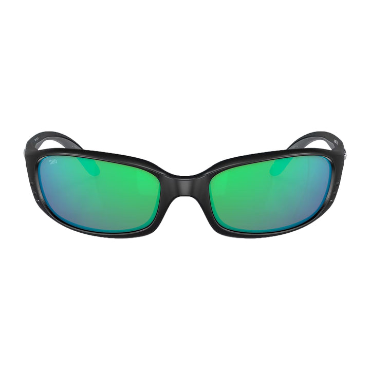 Costa Brine Sunglasses Matte Black Green Mirror 580G