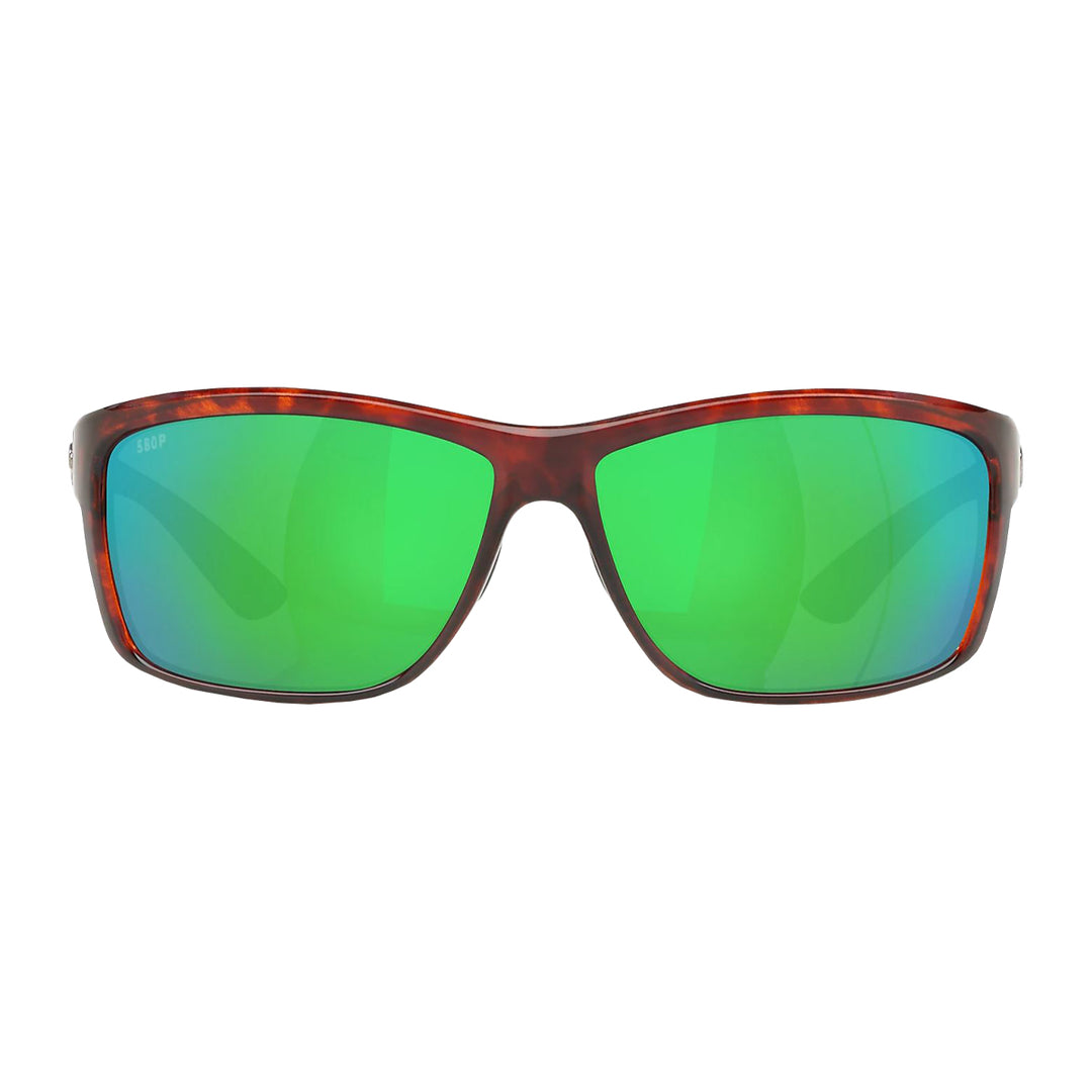 Costa Mag Bay Tortoise Frame Green Mirror 580P - Madison River Fishing Company