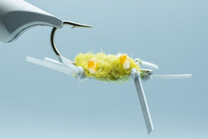 Flats Crab Lt. Olive - Madison River Fishing Company