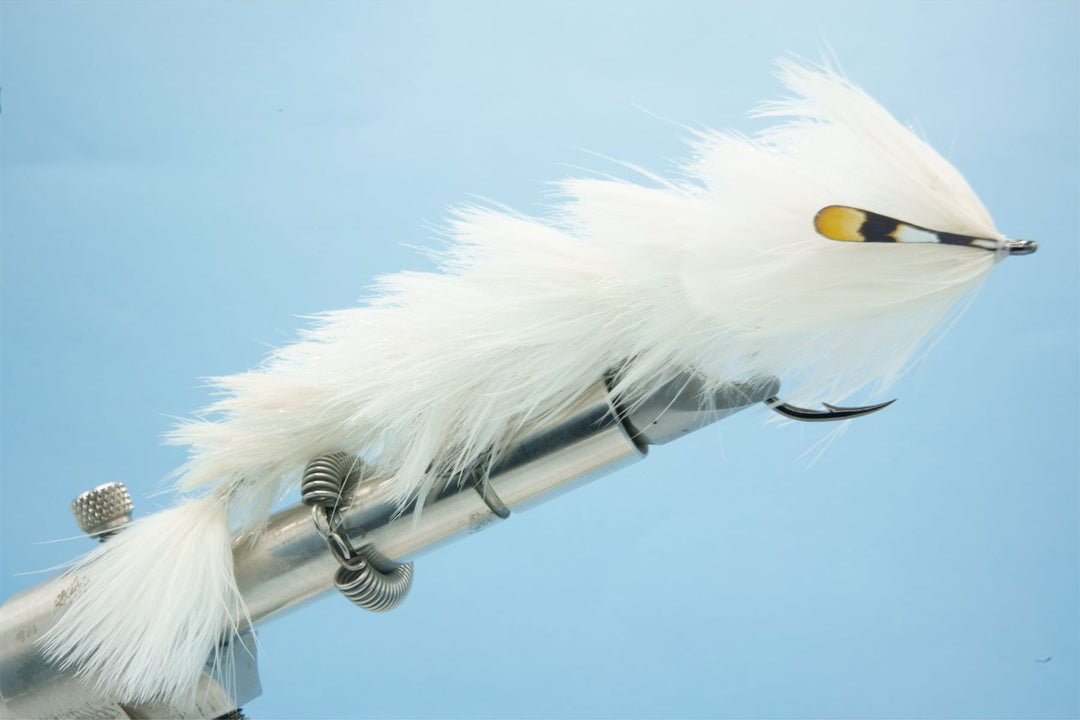 Chocklett's Feather Changer (LARGE double hook) White