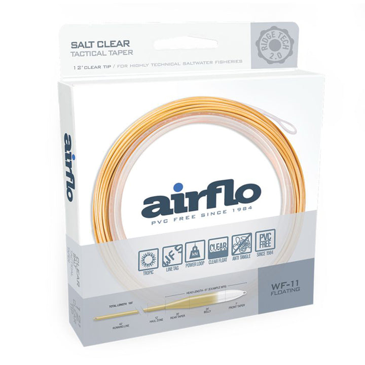 AirFlo Ridge 2.0 Flats Tactical 12' Clear Tip Fly Line