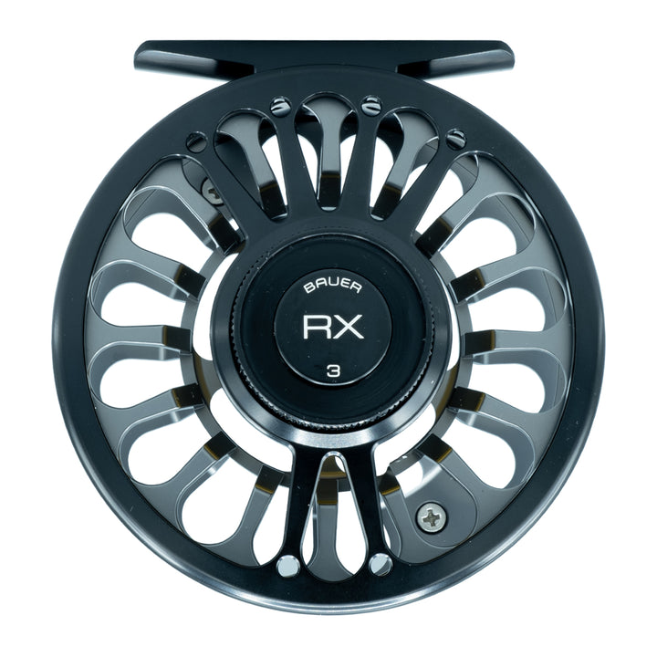Bauer RX Fly Reel Charcoal #7 - Madison River Fishing Company