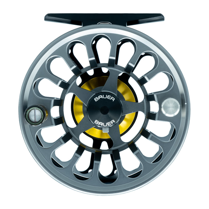 Bauer RX Fly Reel Charcoal #5 - Madison River Fishing Company
