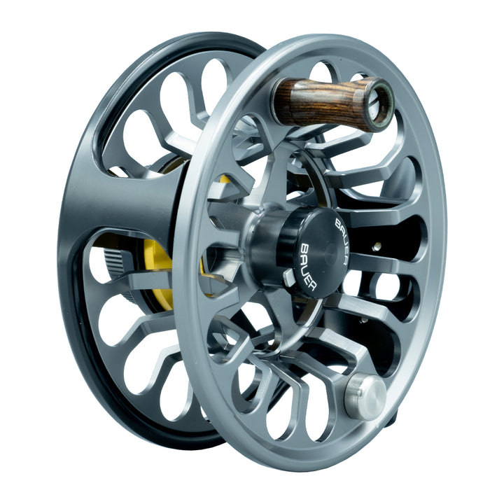 bauer mx 5 fly reel Bauer RX Fly Reel Charcoal #5