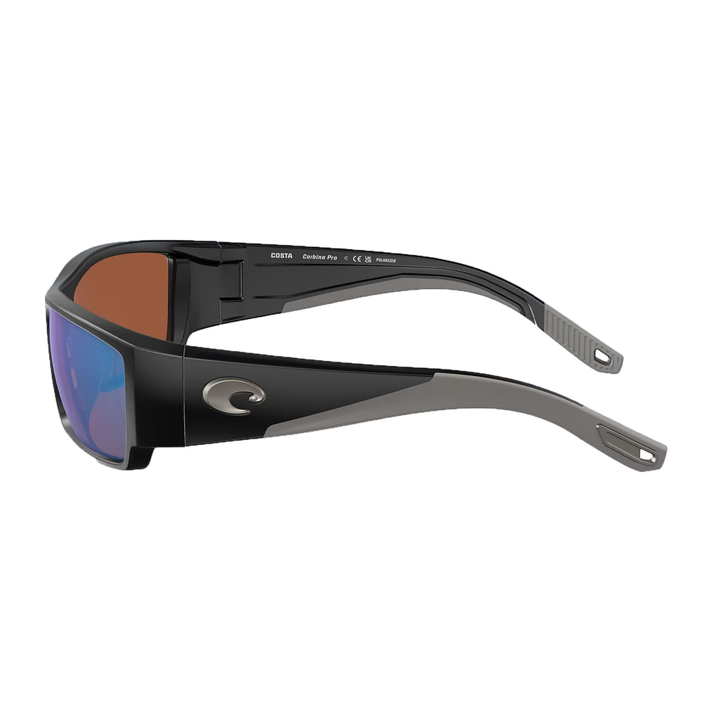 Costa Corbina Pro Sunglasses Matte Black Green Mirror 580G