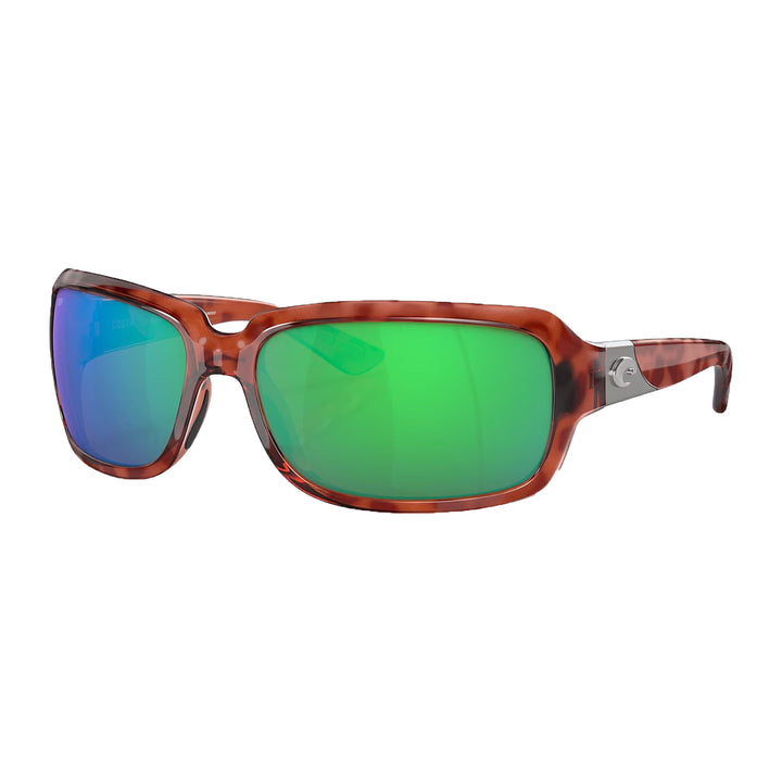 Costa Isabela Sunglasses Tortoise  Green Mirror 580P