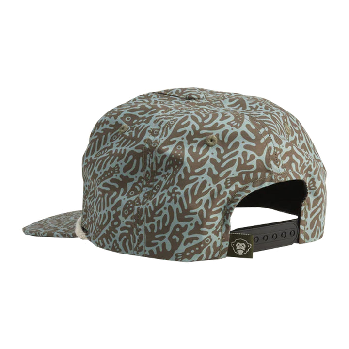 Howler Bros Unstructured Snapback Hats Ecosystem Granite Green/Teak